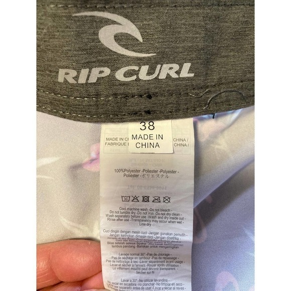 Rip Curl Flamingo Board Shorts Size 38 Men's - Picture 6 of 7